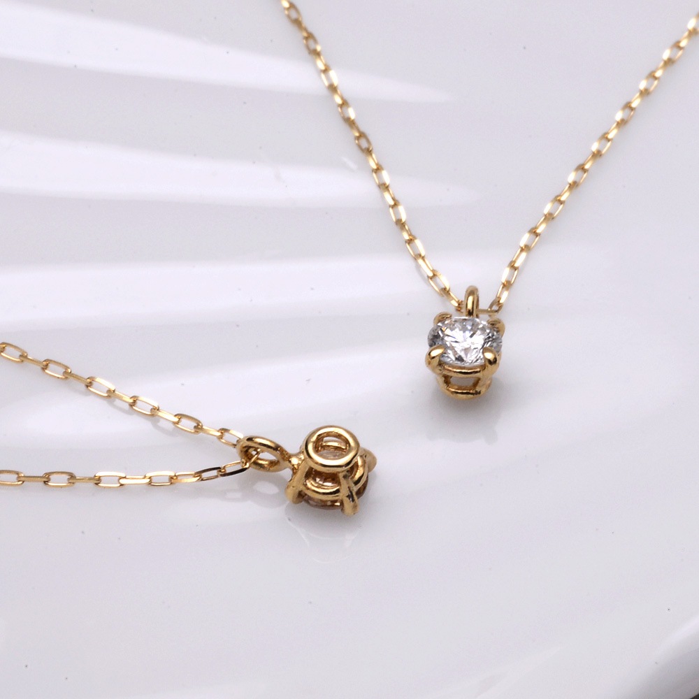 summer10%OFF -7/149:59K18 ͥå쥹   ֥饦 ڥȥͥå쥹  γ 0.1ct  ane2152