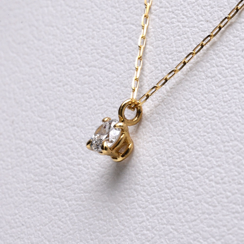 summer10%OFF -7/149:59K18 ͥå쥹   ֥饦 ڥȥͥå쥹  γ 0.1ct  ane2152