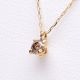 K18 ͥå쥹  ֥饦 ڥȥͥå쥹  γ 0.15ct  ane2153