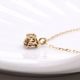 K18 ͥå쥹  ֥饦 ڥȥͥå쥹  γ 0.15ct  ane2153