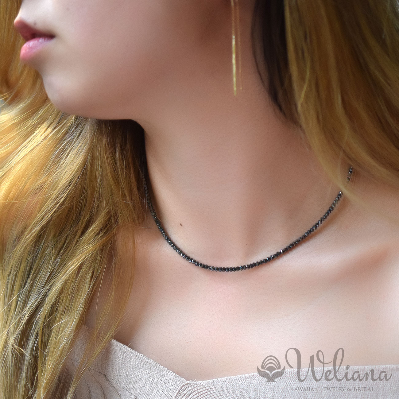 Pre summer 20OFF1¤ ֥å ͥå쥹 ϥ磻󥸥奨꡼ ꡼ ǥ    (Weliana) ͥå쥹 20ct up K18 ۥ磻ȥ S wne1189