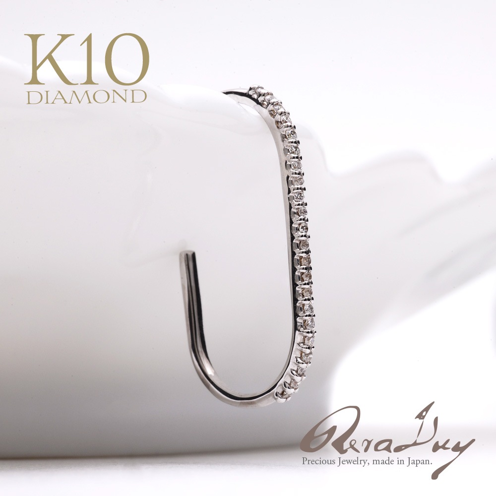 K10 ���䥫�� ���䡼���� ��������� 0.07ct ������� �ۥ磻�ȥ������ ���������������  �Ҽ� ���������꡼  RERALUy rer2147