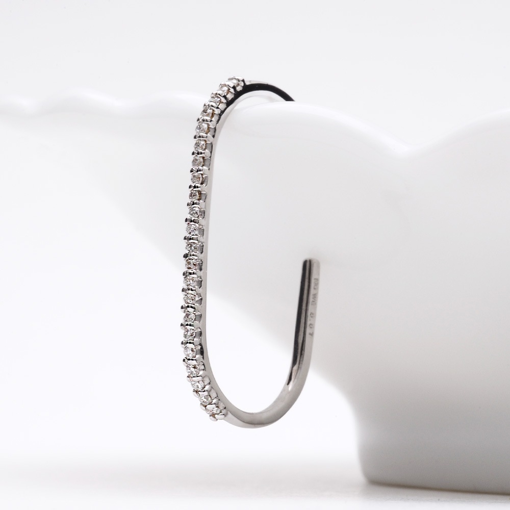 K10 ���䥫�� ���䡼���� ��������� 0.07ct ������� �ۥ磻�ȥ������ ���������������  �Ҽ� ���������꡼  RERALUy rer2147