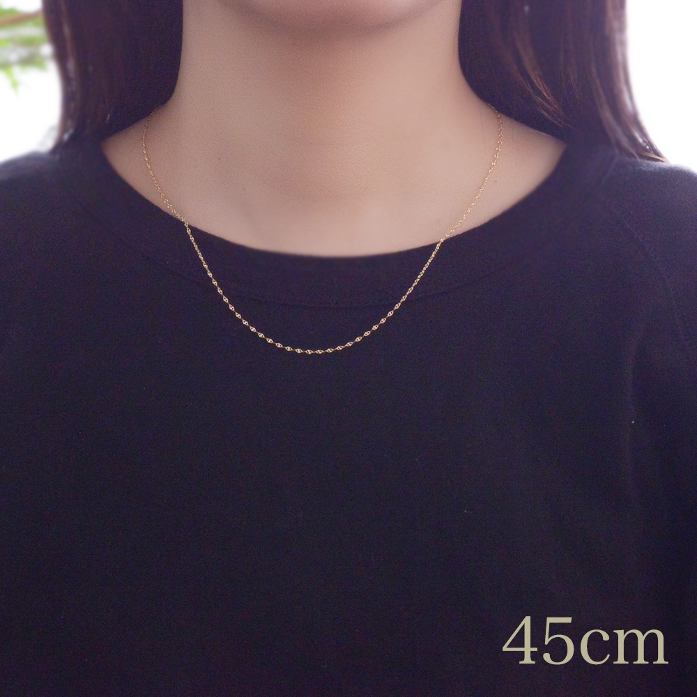 summer10%OFF -7/149:59k18ͥå쥹 K18  ǥ  ⡼ 1.6mm  50cm/ ץ쥼 ե ϥޥ ach1714ae gold necklace