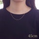summer10%OFF -7/149:59k18ͥå쥹 K18  ǥ  ⡼ 1.6mm  50cm/ ץ쥼 ե ϥޥ ach1714ae gold necklace