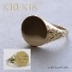 ϥ磻󥸥奨꡼ ͥåȥ K10 /K18  ǥ signet ring ǽ С  wri1880 