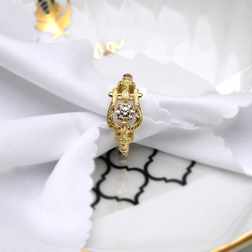 ϥ磻󥸥奨꡼  K18 󥷥  0.3ct  (Weliana) 18 wri2154