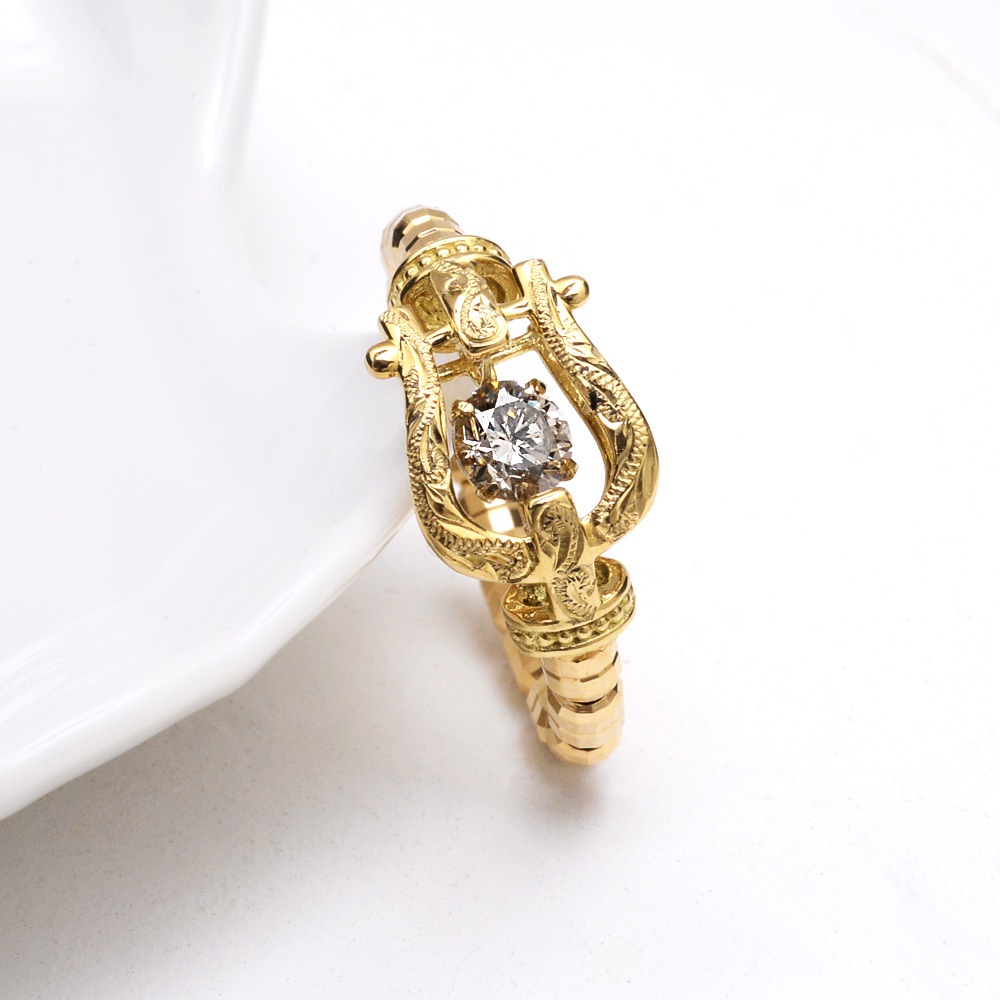 ϥ磻󥸥奨꡼  K18 󥷥  0.3ct  (Weliana) 18 wri2154