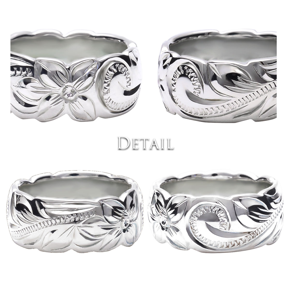 �ڿ��̸����8mm�� ��� ���� �ϥ磻���󥸥奨�꡼ ����С� 925 ���åȥ����� �Х�� cvari7108sv