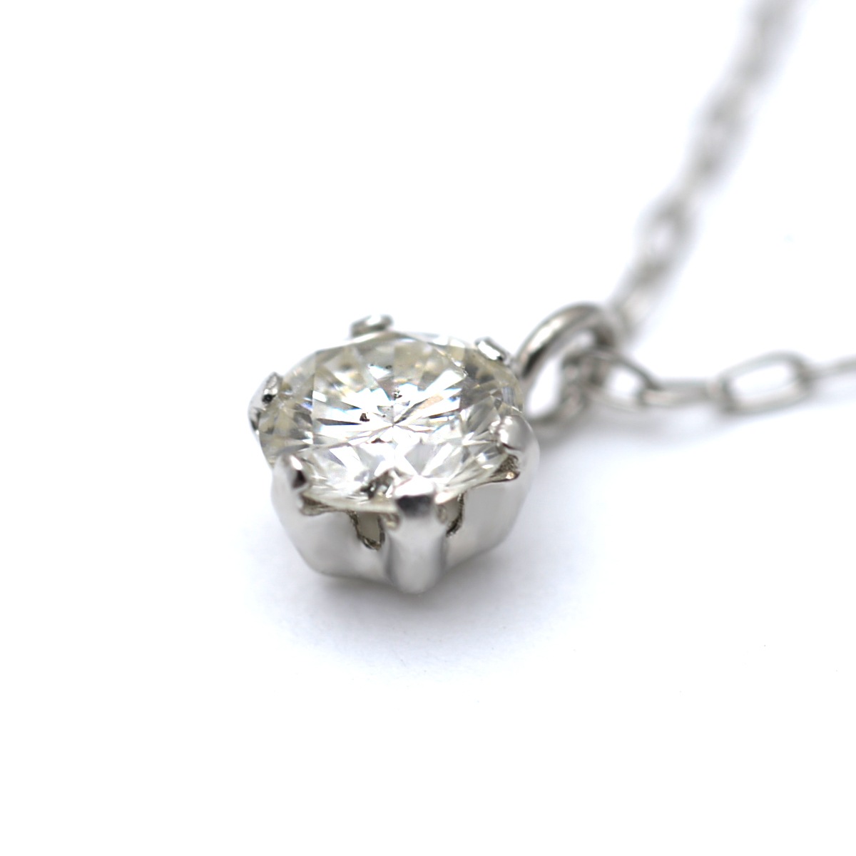 k18�ͥå��쥹 �ϥ磻���󥸥奨�꡼ �ͥå��쥹 ��γ������ͥå��쥹 �ϥ磻����ե��󥷡�����������ɥͥå��쥹 �磻�ᥢ���󥻥å� 0.15ct Pt900 K18 (��������Pt850) ane1618