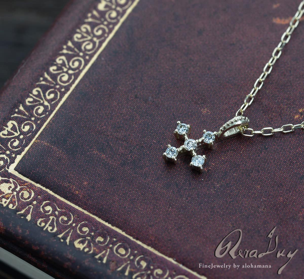 K18 ɥͥå쥹 (RERALUy) եݥ ڥ ͥå쥹 0.03ct rne1679k18