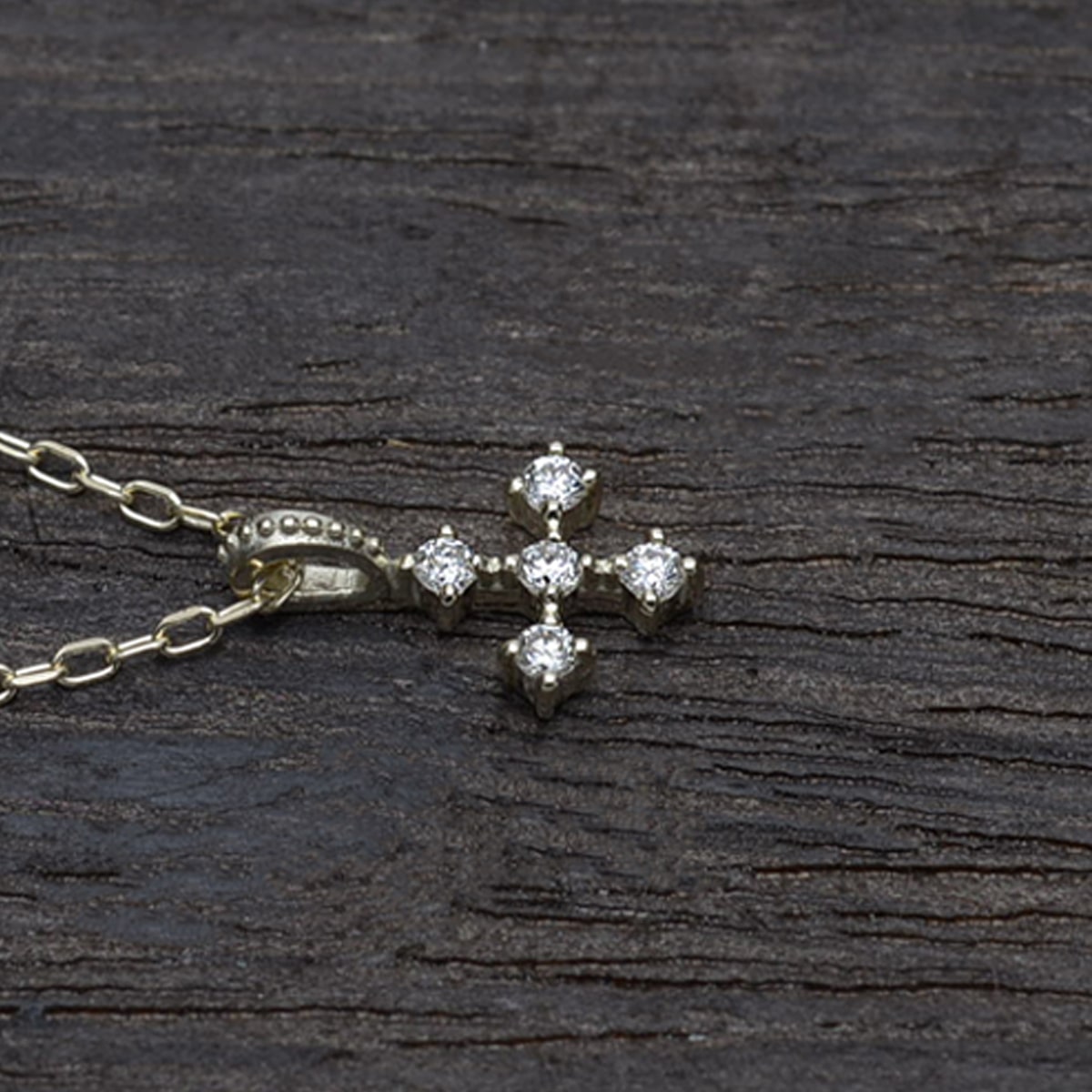 K18 ɥͥå쥹 (RERALUy) եݥ ڥ ͥå쥹 0.03ct rne1679k18