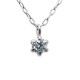 ϥ磻󥸥奨꡼ ͥå쥹 γͥå쥹 ϥ磻ե󥷡ɥͥå쥹 ⥢ʥ֥롼 0.08ctPt900 K18 (Pt850) ane1619