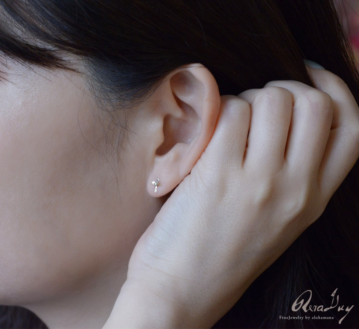 ��Mele Kali.. 5%OFF�ۡڿ��̸����K10 ������� �ԥ��� ��ǥ����� ���� ���������꡼ ��γ��������ɥ����� �ԥ��� 0.012ct  ξ���� ��������������� �����åɥԥ���  (RERALUy) rpe1680k10