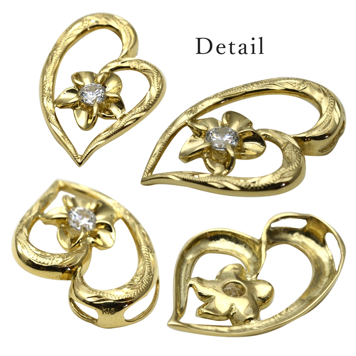 K10 �ϥ磻���󥸥奨�꡼ �ͥå��쥹 GOLD �����ץ�ϡ��� �ץ��ꥢ CZ �ڥ����ȥȥå� ����°��������ʤ���apd1196act