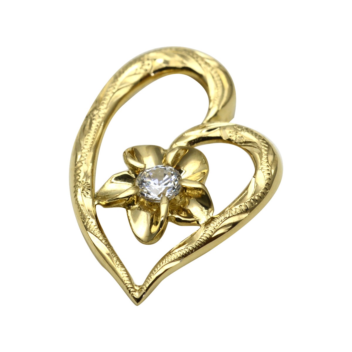 K10 �ϥ磻���󥸥奨�꡼ �ͥå��쥹 GOLD �����ץ�ϡ��� �ץ��ꥢ CZ �ڥ����ȥȥå� ����°��������ʤ���apd1196act