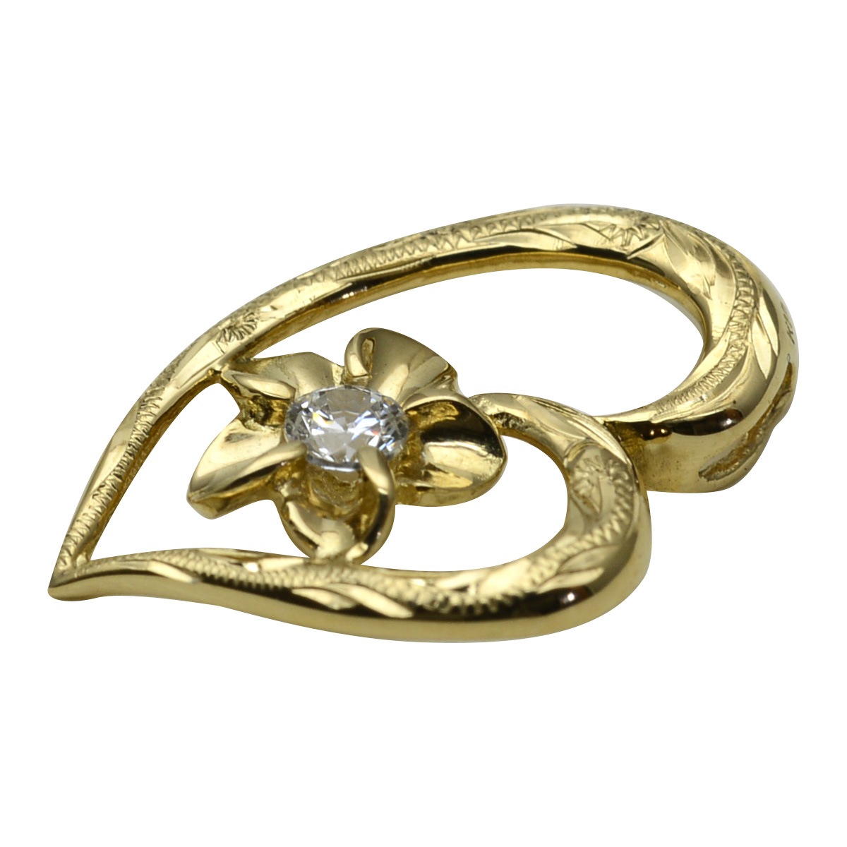 K10 �ϥ磻���󥸥奨�꡼ �ͥå��쥹 GOLD �����ץ�ϡ��� �ץ��ꥢ CZ �ڥ����ȥȥå� ����°��������ʤ���apd1196act