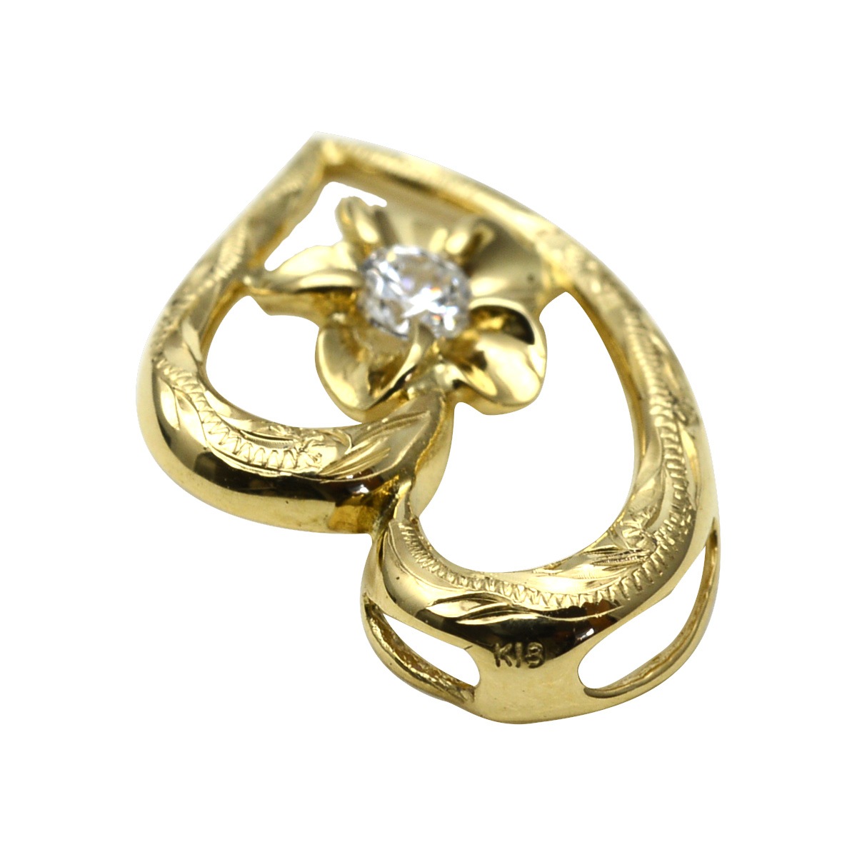 K10 �ϥ磻���󥸥奨�꡼ �ͥå��쥹 GOLD �����ץ�ϡ��� �ץ��ꥢ CZ �ڥ����ȥȥå� ����°��������ʤ���apd1196act