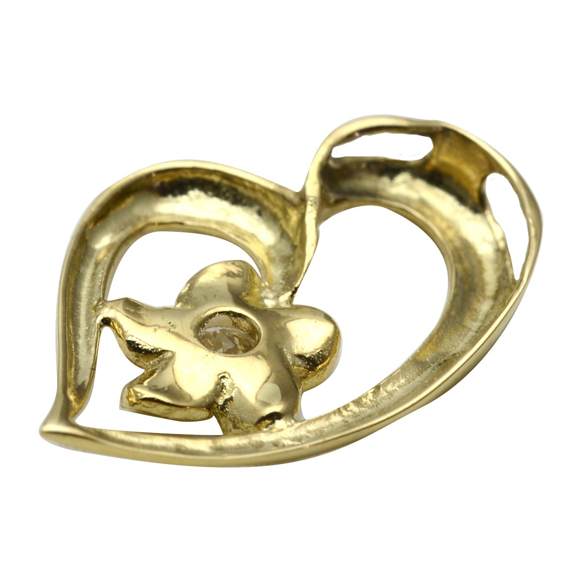 K10 �ϥ磻���󥸥奨�꡼ �ͥå��쥹 GOLD �����ץ�ϡ��� �ץ��ꥢ CZ �ڥ����ȥȥå� ����°��������ʤ���apd1196act