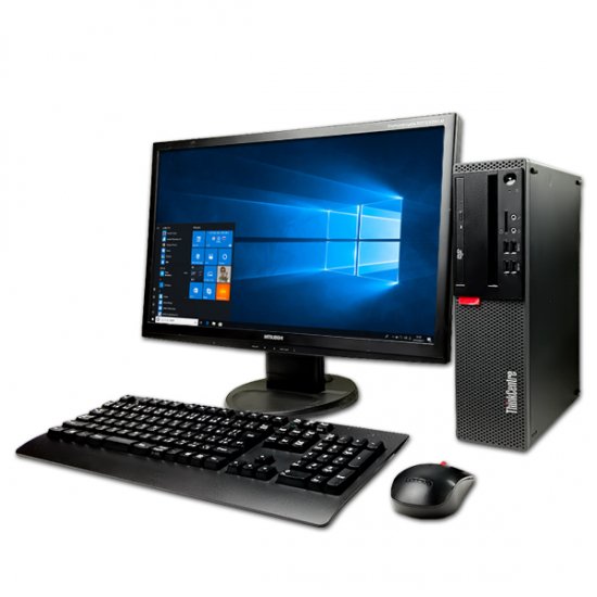 22վå Lenovo ThinkCentre M710s Small Core i3 7100 4GB HDD500GB DVDޥ Win10 Pro