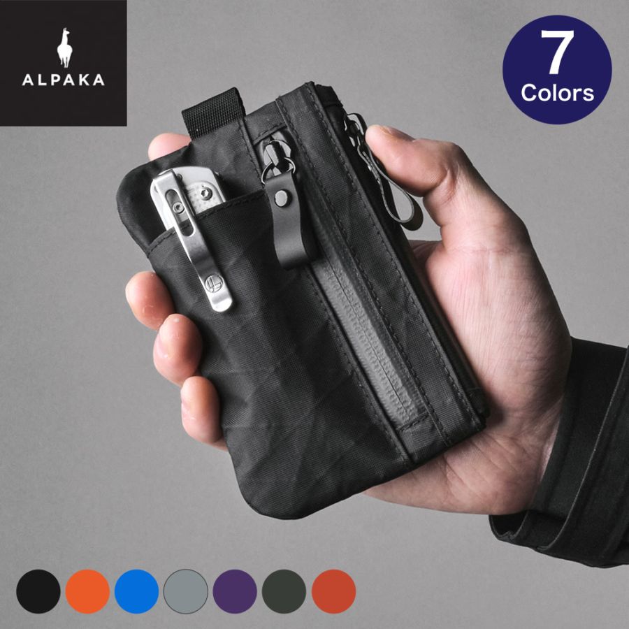 Zip Pouch PRO ポーチ ミニバッグ 財布 バッグインバッグ [ALPAKA/アルパカ][送料無料]