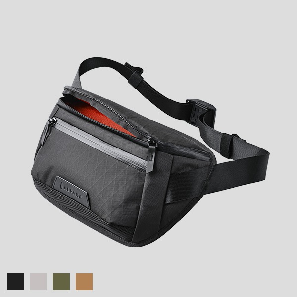 アルパカ　メッセンジャーバッグ　ブラック　未使用品　10L USBポート付 アルパカ メッセンジャーバッグ ブラック 未使用品 10L USBポート付
