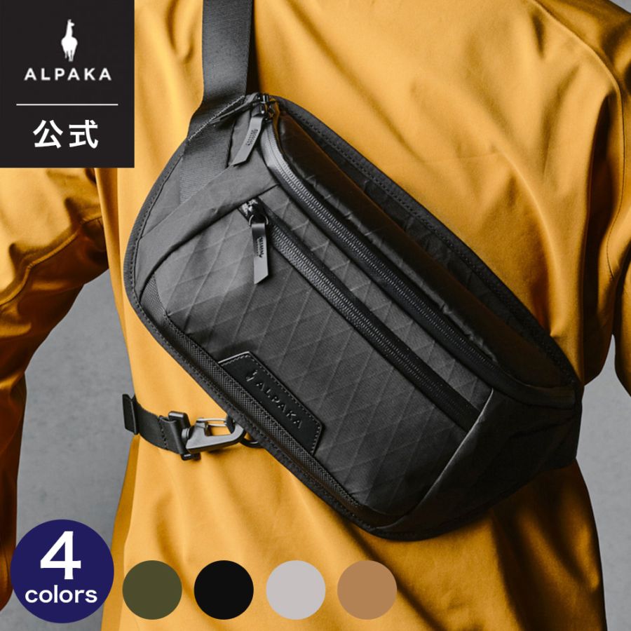 【未使用品】ALPAKAボディバッグ黒BRAVO SLING MINI V2 Bravo Sling Mini V2