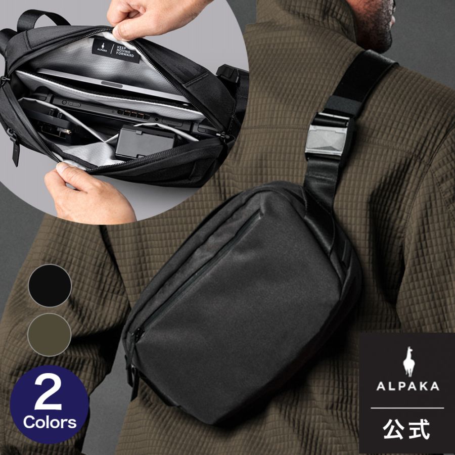 [ALPAKA/アルパカ] GO SLING MINI V2 スリング ボディバッグ ショルダーバッグ 5L 斜め掛け [送料無料]