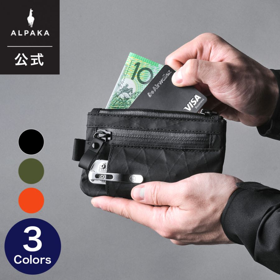 ALPAKA/アルパカ] ZIP CARDHOLDER X-Pac ポーチ コインケース