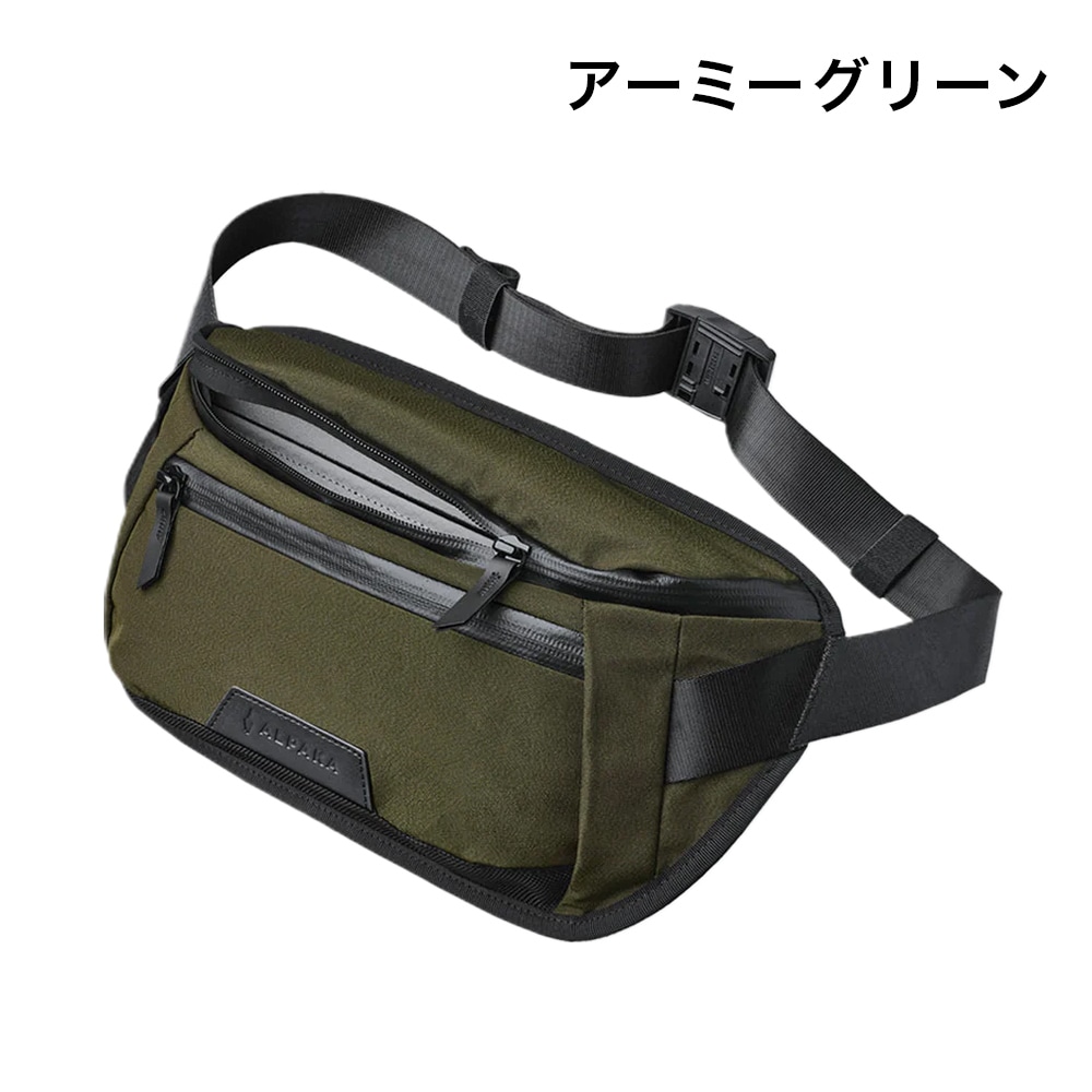 極美品 ALPAKA アルパカ ボディバッグ ネイビー ALPAKA 最大36% 7/22限定 アルパカ ボディバッグ メンズ