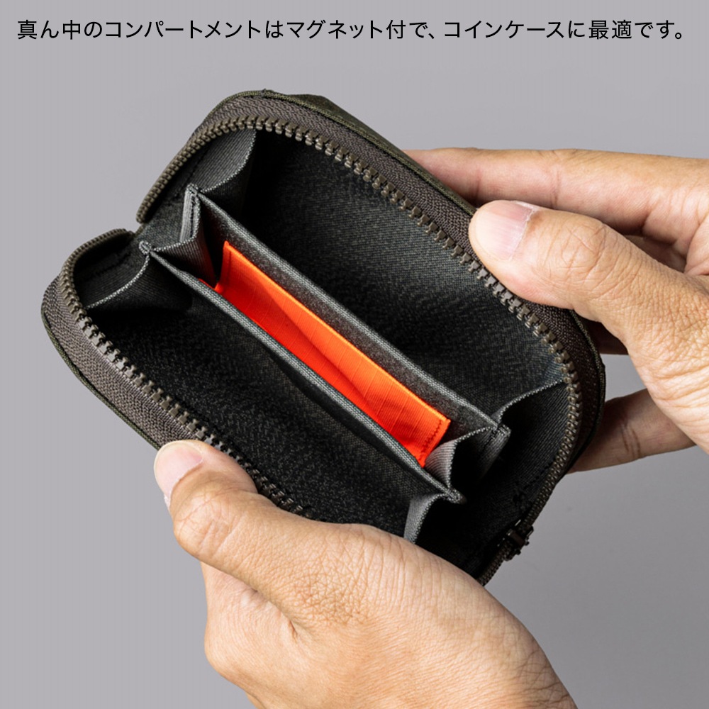 HUB ZIP POCKET AXOGRID | ACCESSORIES | 【公式】ALPAKA (アルパカ)