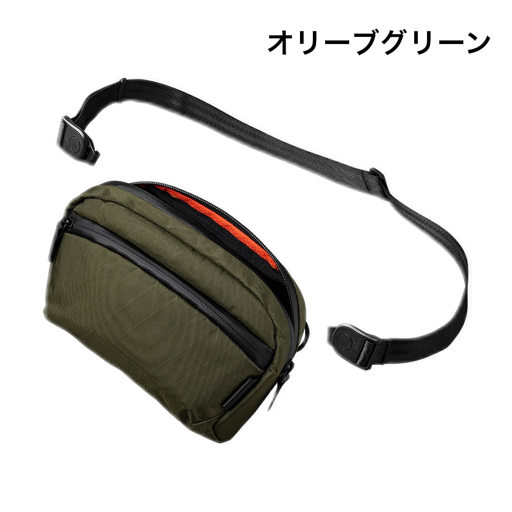 ✨JAL 機内販売✨ALPAKA ブラック ショルダーバッグ ALPAKA/アルパカ] FLIGHT SLING (1L) X-PAC スリング ボディ