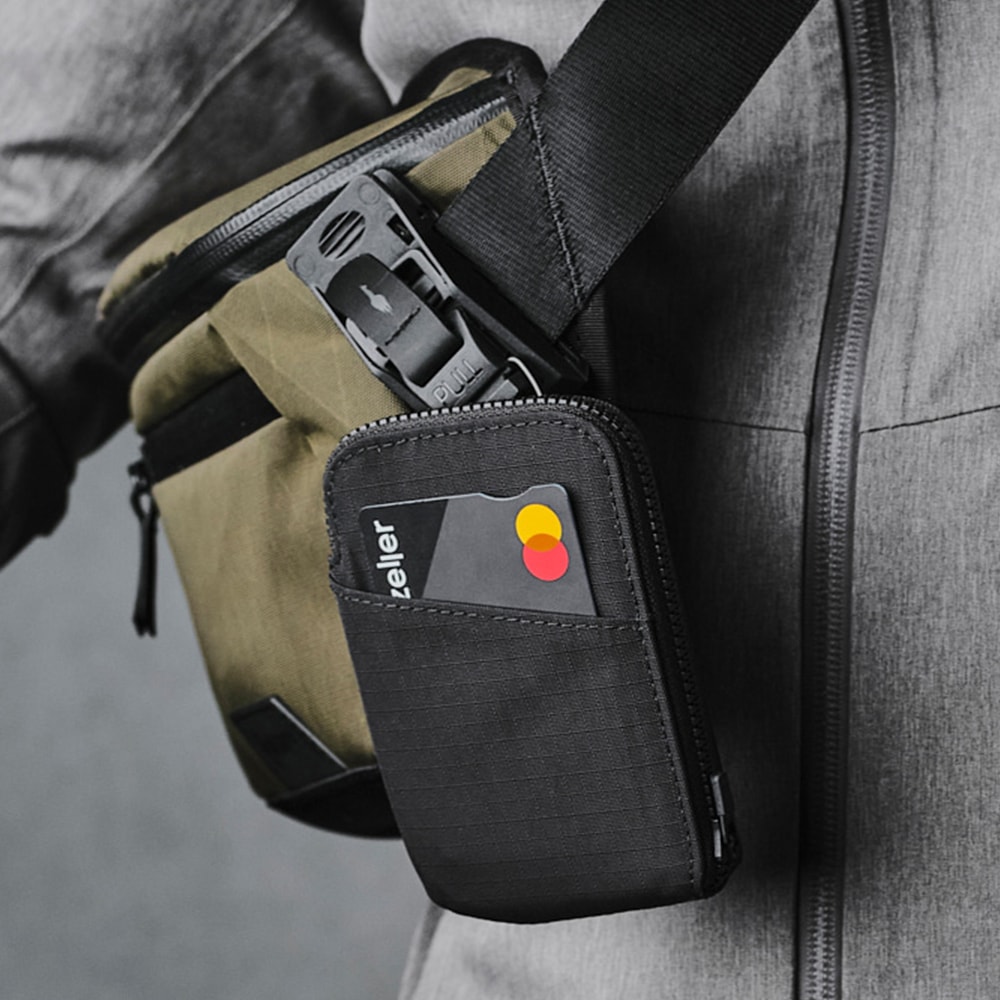 ALPAKA/アルパカ] ZIP CARD POUCH AXOFLUX カードポーチ 20枚
