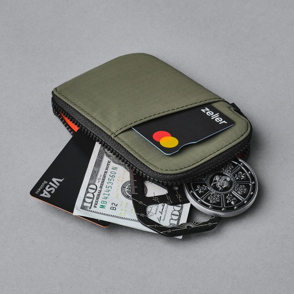 ZIP CARD POUCH AXOFLUX | ACCESSORIES | 【公式】ALPAKA (アルパカ)