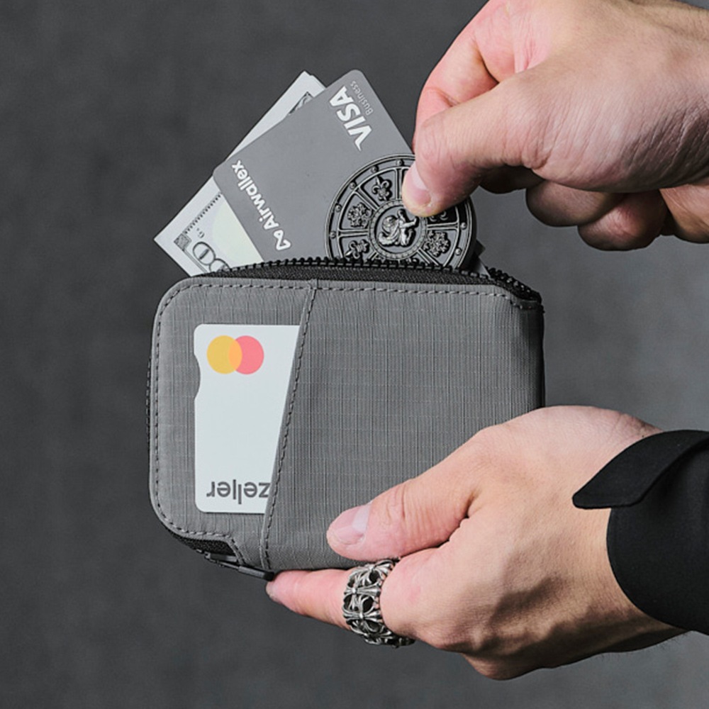 ZIP CARD POUCH AXOFLUX | ACCESSORIES | 【公式】ALPAKA (アルパカ)