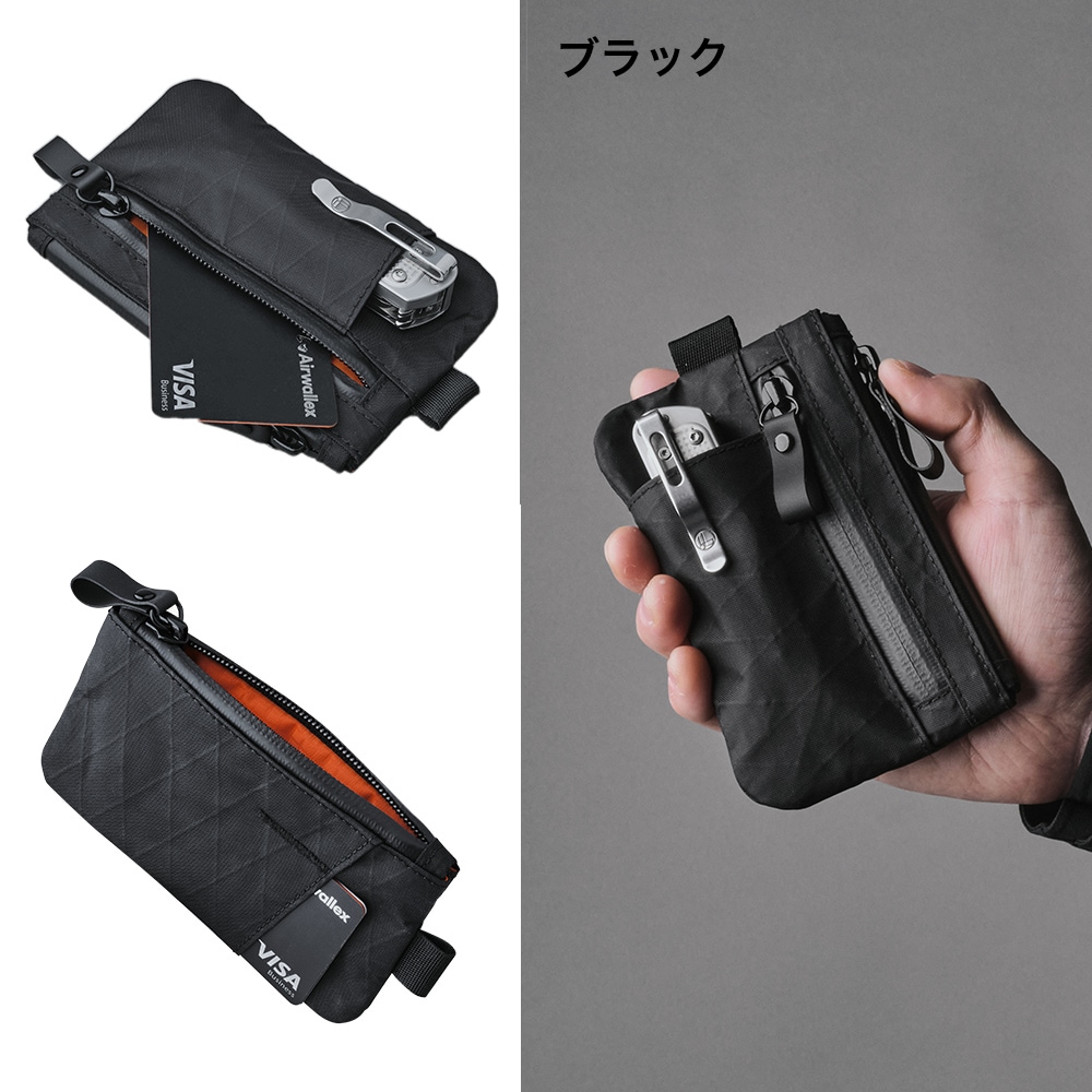 ALPAKA/アルパカ] ZIP CARDHOLDER X-Pac ポーチ コインケース