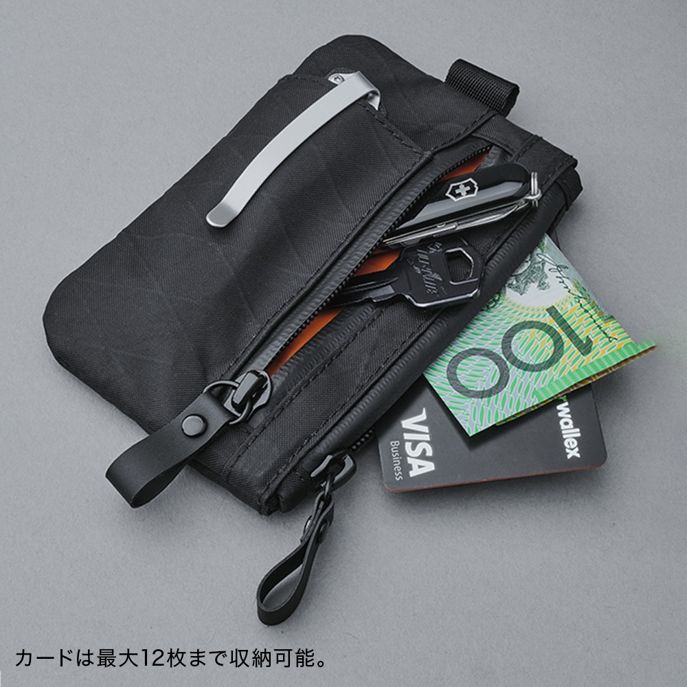 ALPAKA/アルパカ] ZIP CARDHOLDER X-Pac ポーチ コインケース