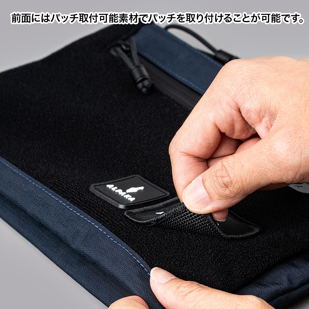 【ふじ】PUCK(パック)+アルジェの男 日本先行発売 数量限定 ZIP POUCH MAX V2 JAPAN EDITION ポーチ