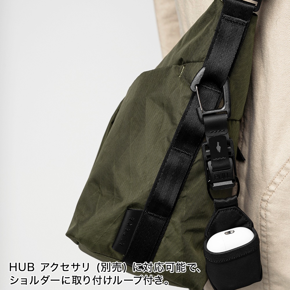 Alpac Creations アルパック クリエーションズ　ドライフラワー FLOW SATCHEL X-PAC (4L) | SLING & SHOULDER | 【公式】ALPAKA (アルパカ)