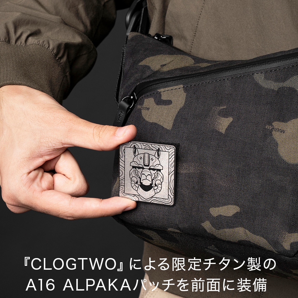 FLOW SATCHEL X-PAC（2L）CLOGTWO EDITION | SLING & SHOULDER