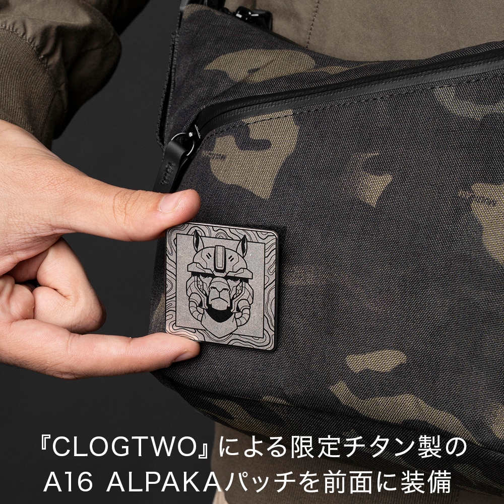 FLOW SATCHEL X-PAC（4L）CLOGTWO EDITION | SLING & SHOULDER
