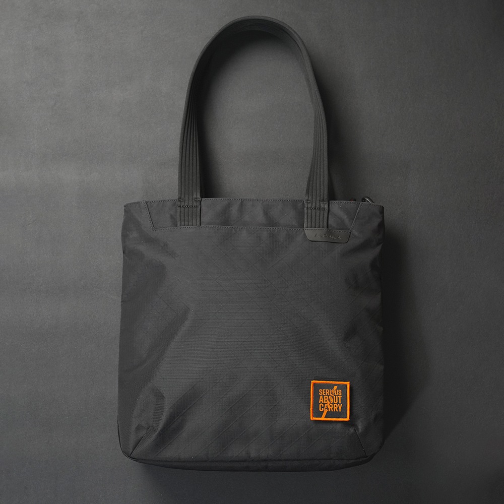 アルパカ　トートバッグ　ブラック ELEMENTS TOTE L | TOTES | 【公式】ALPAKA (アルパカ)