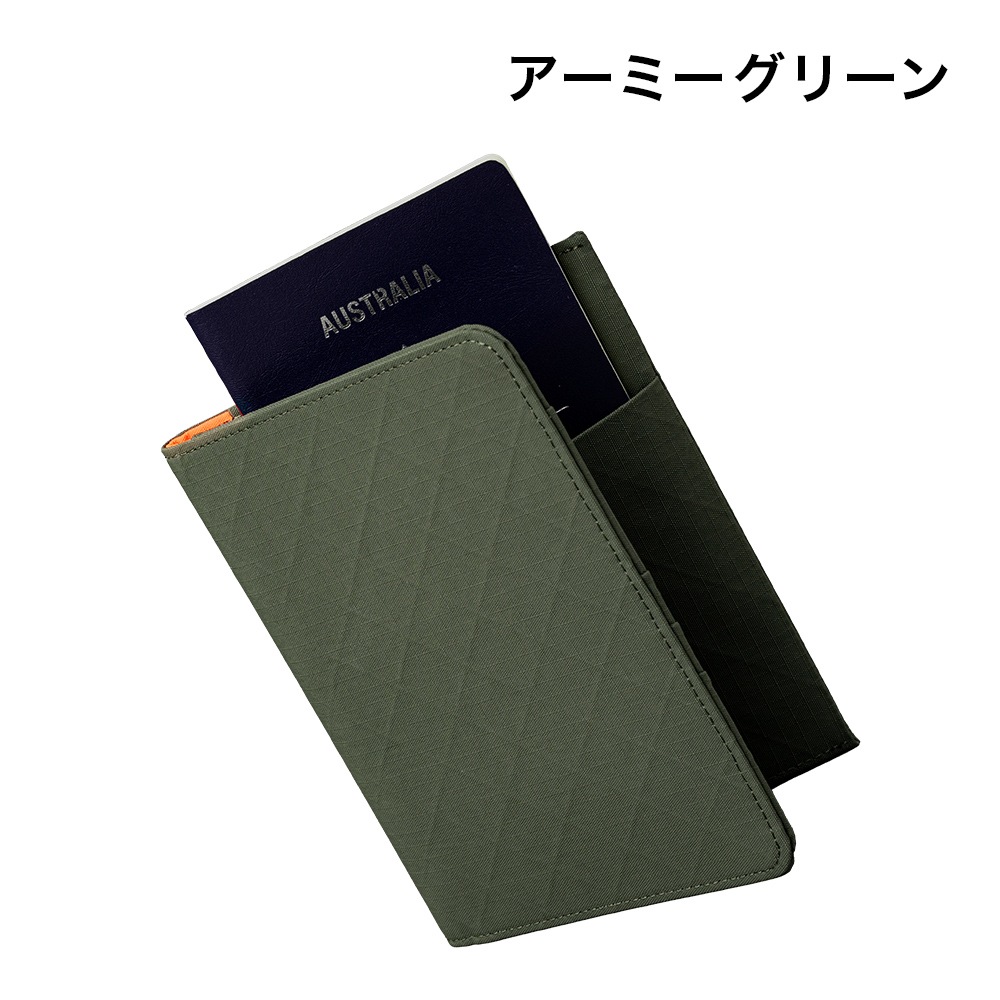ARK BIFOLD PASSPORT WALLET AXOGRID | ACCESSORIES | 【公式】ALPAKA