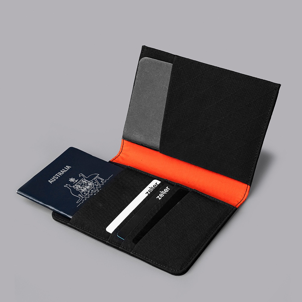 ARK BIFOLD PASSPORT WALLET AXOGRID | ACCESSORIES | 【公式】ALPAKA