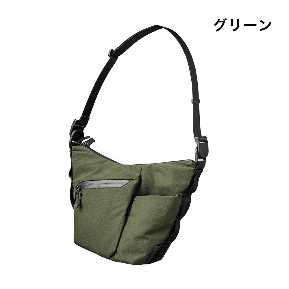 FLOW SATCHEL 2L スリングバッグ ショルダーバッグ 斜め掛け