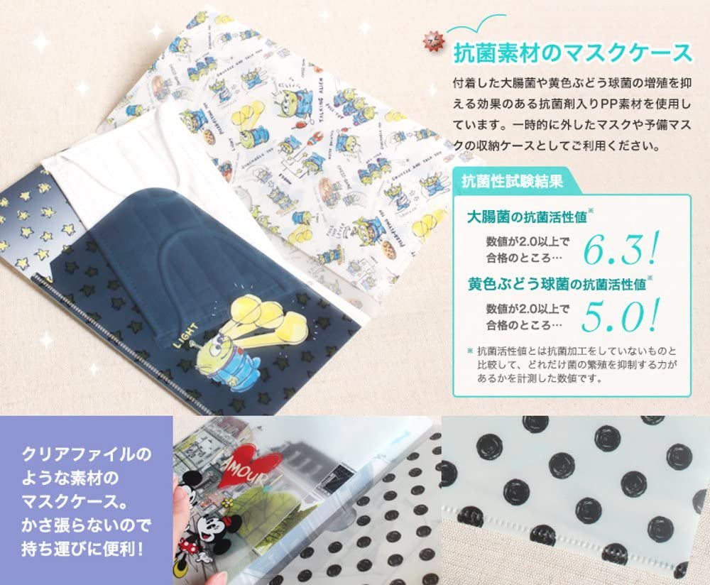 ディズニー Disney マスクケース トイストーリー リトルグリーンメン 3