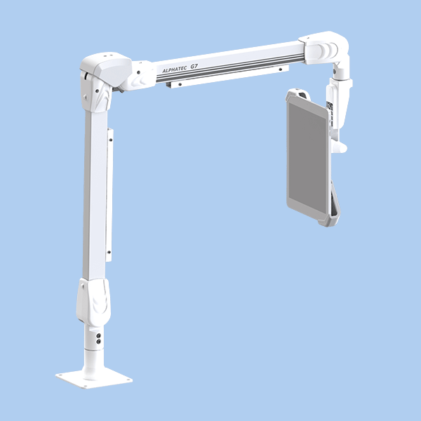 Aフレーム(※直接取りに来ていただける方限定) AlphaView] G7-LA-W タブレット搭載用ロングアーム | タブレット