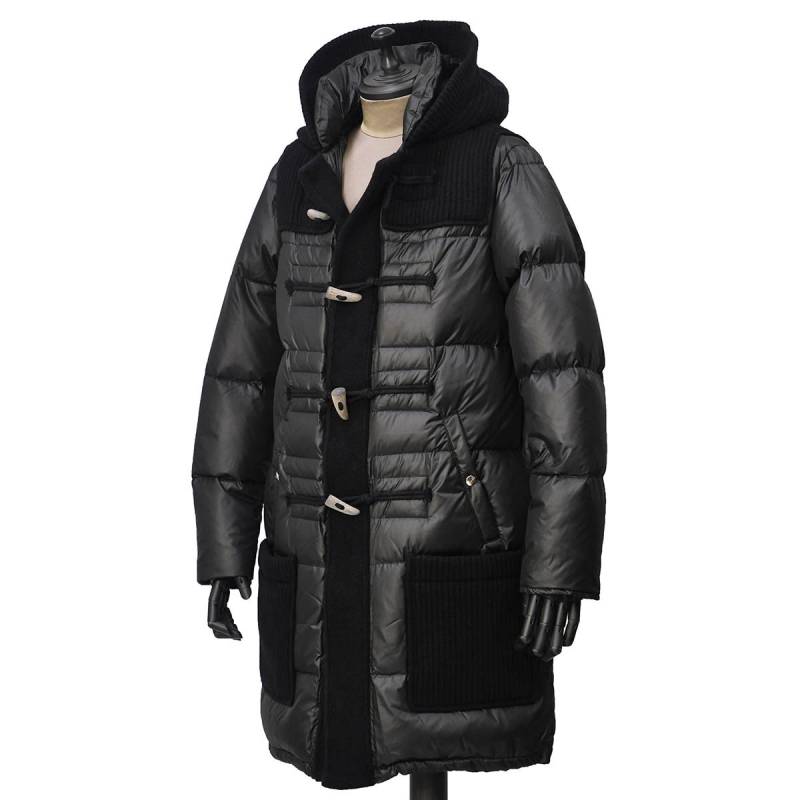 BBR【ビービーアール】ロングダッフルコート LONG 22BB002 261 BLACK