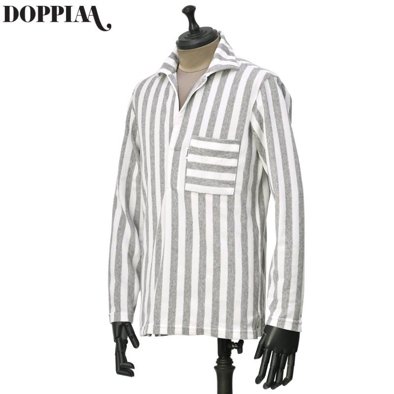 希少品　DOPPIAA ドッピアアー　ベージュ ダッフルコート サイズ46 DOPPIAA【ドッピアアー】 CINQUE un ALTRO【チンクエウンアルトロ】