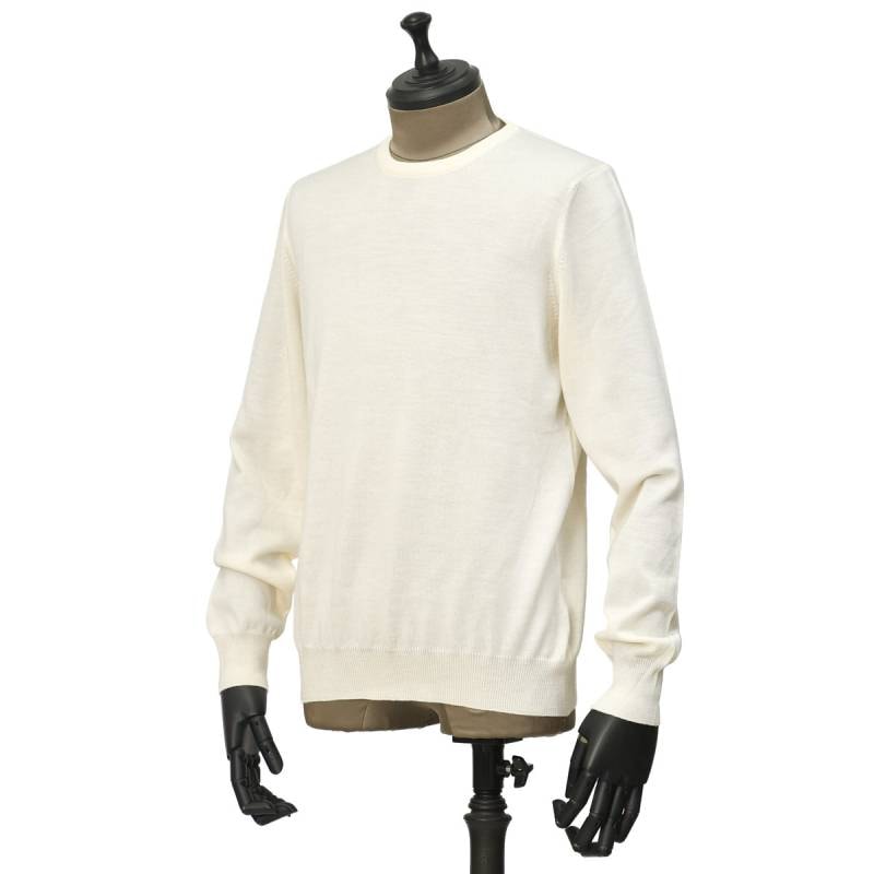 【超希少】グランサッソ ノルディックセーター クルーネック 48 イタリア製 超希少】グランサッソ ノルディックセーター クルーネック 48